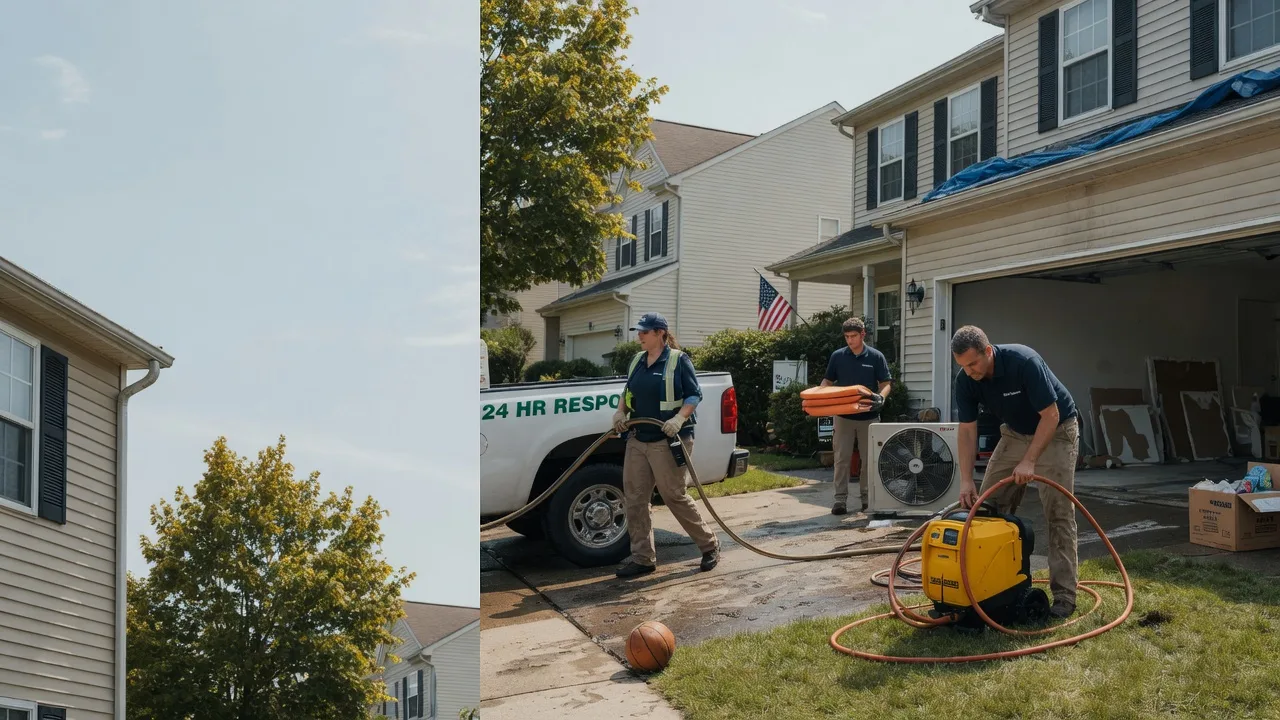 Emergency Water Damage Restoration in West York, IL near me